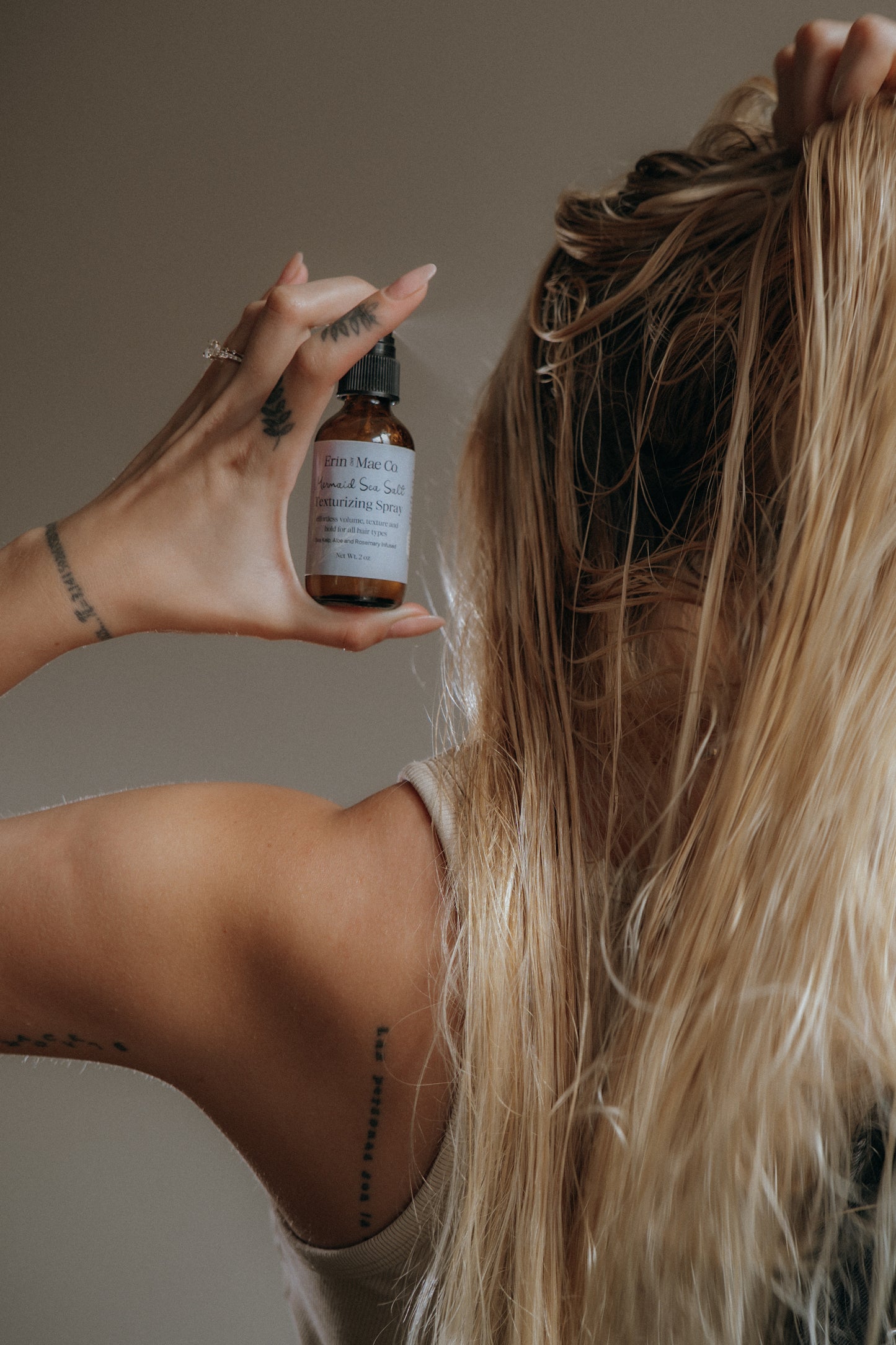 Mermaid Spray-
Sea Kelp Scalp & Volume Spray for Fuller Hair