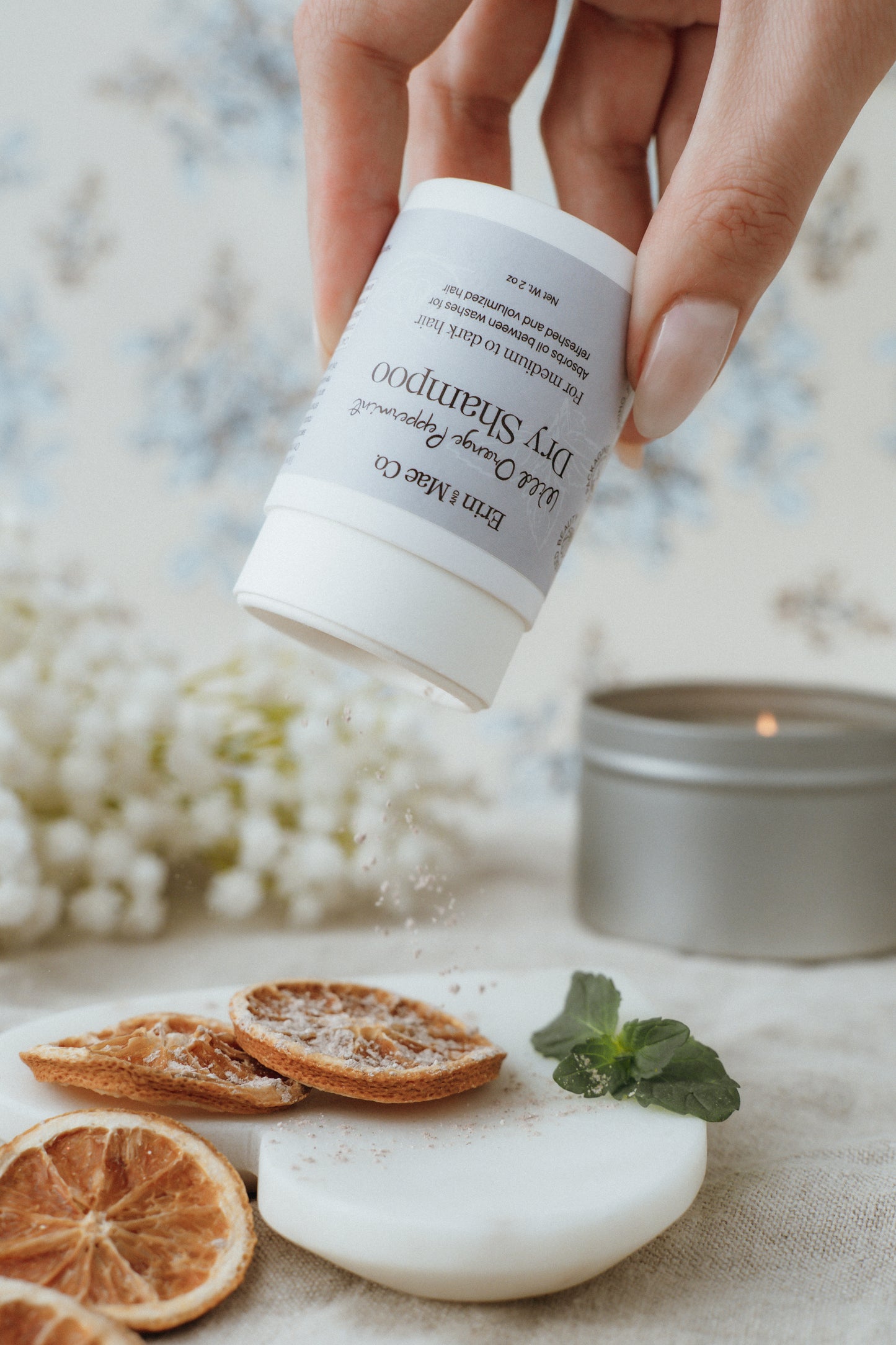 Organic Dry Shampoo ā Light & Medium/Dark Shades | Erin & Mae Co.