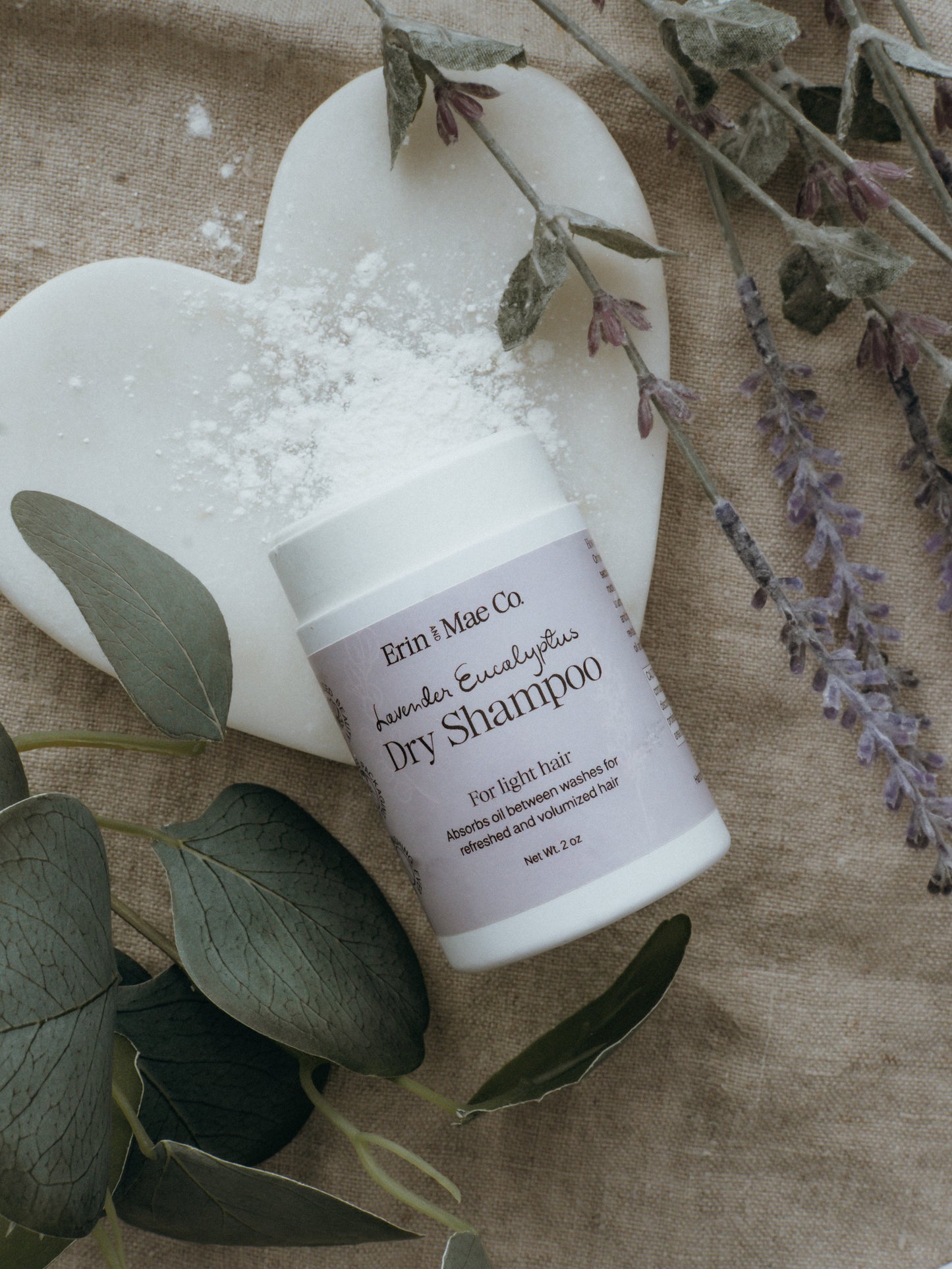 Organic Dry Shampoo ā Light & Medium/Dark Shades | Erin & Mae Co.