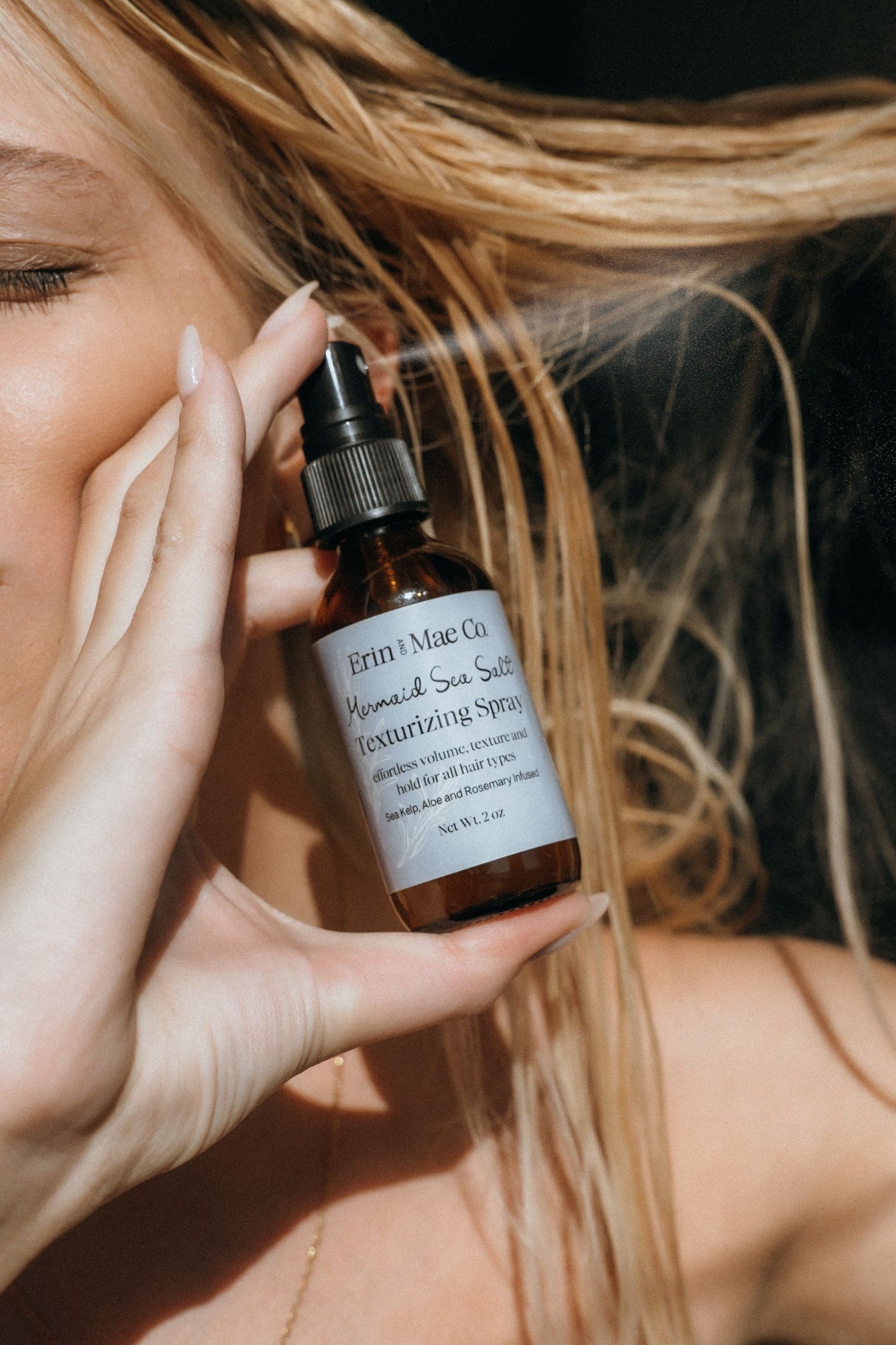 Mermaid Texturizing Sea Salt Spray: Boost Growth, Texture and Softness Naturally