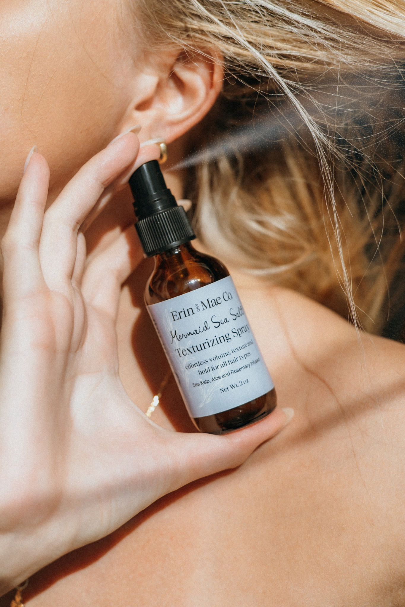 Mermaid Texturizing Sea Salt Spray: Boost Growth, Texture and Softness Naturally
