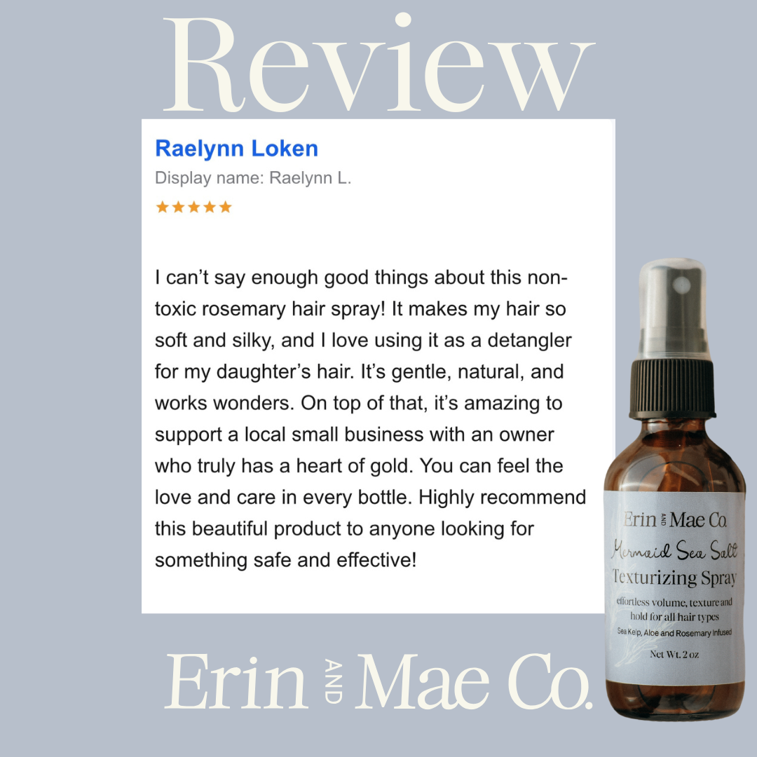 Mermaid Texturizing Sea Salt Spray: Boost Growth, Texture and Softness Naturally