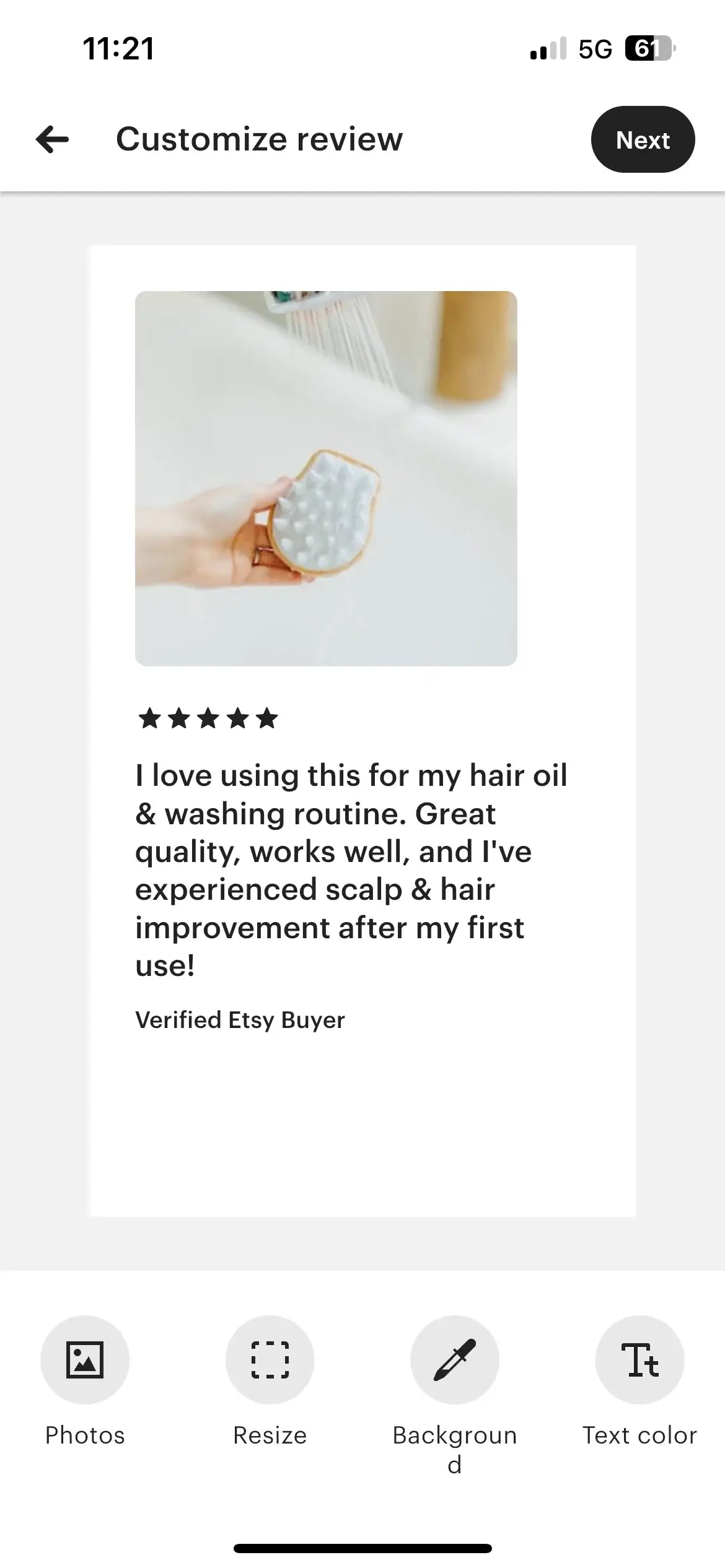 Scalp Massager Brush: Stimulate Hair Growth & Relaxation