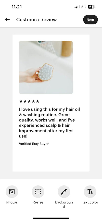 Scalp Massager Brush: Stimulate Hair Growth & Relaxation