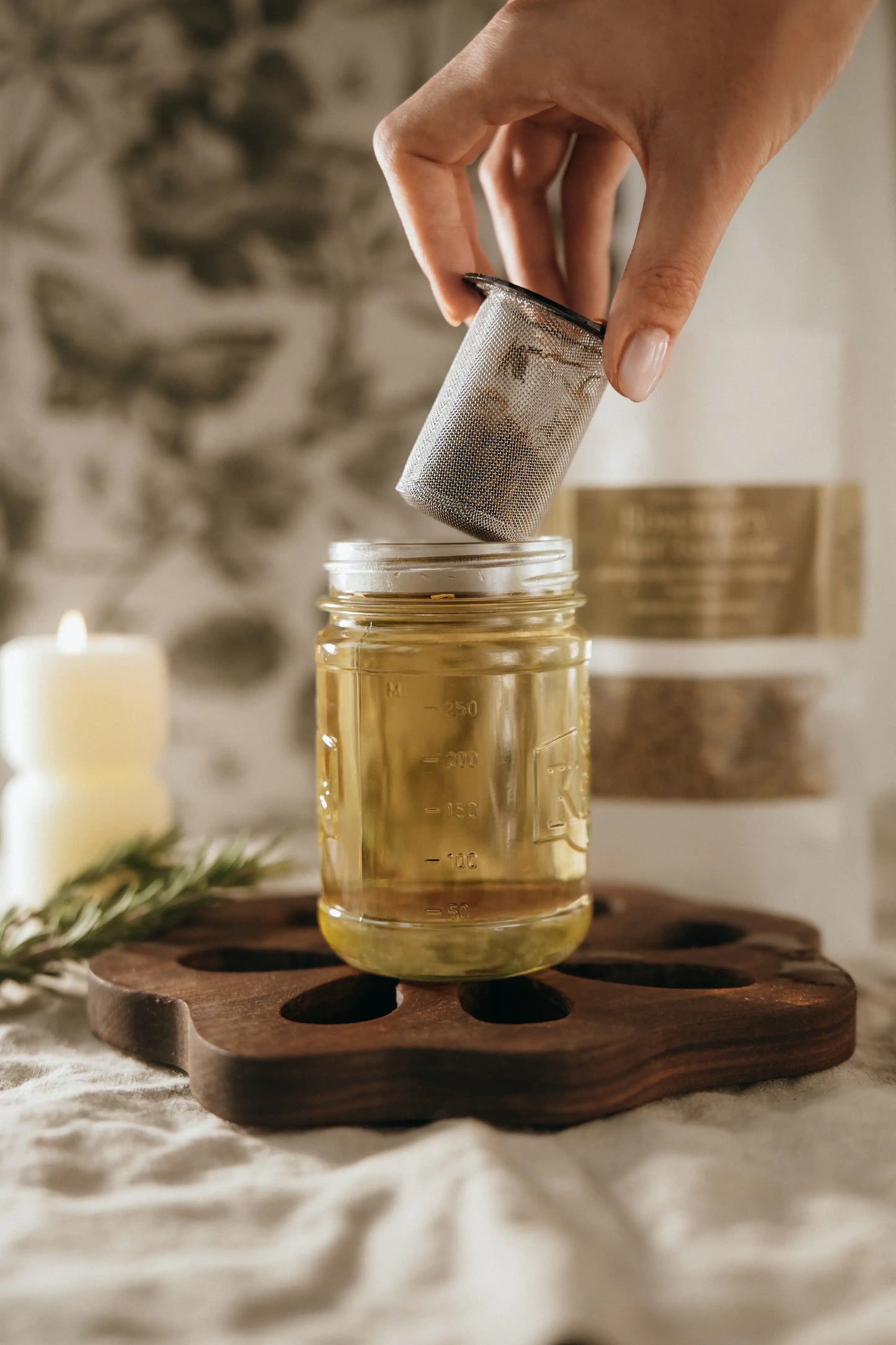 Rosemary Hair Tea Rinse: Natural Hair Growth And Soothing Scalp Treatment