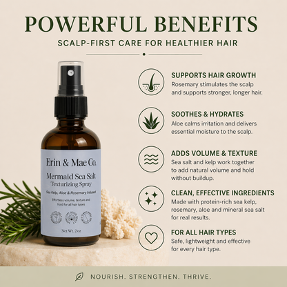 Mermaid Spray- Scalp Thickening Treatment for Fuller Hair