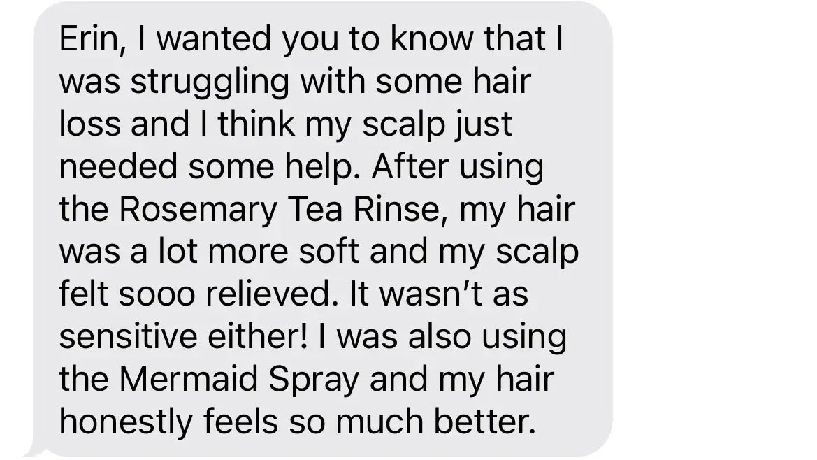 Rosemary Hair Tea Rinse: Natural Hair Growth And Soothing Scalp Treatment