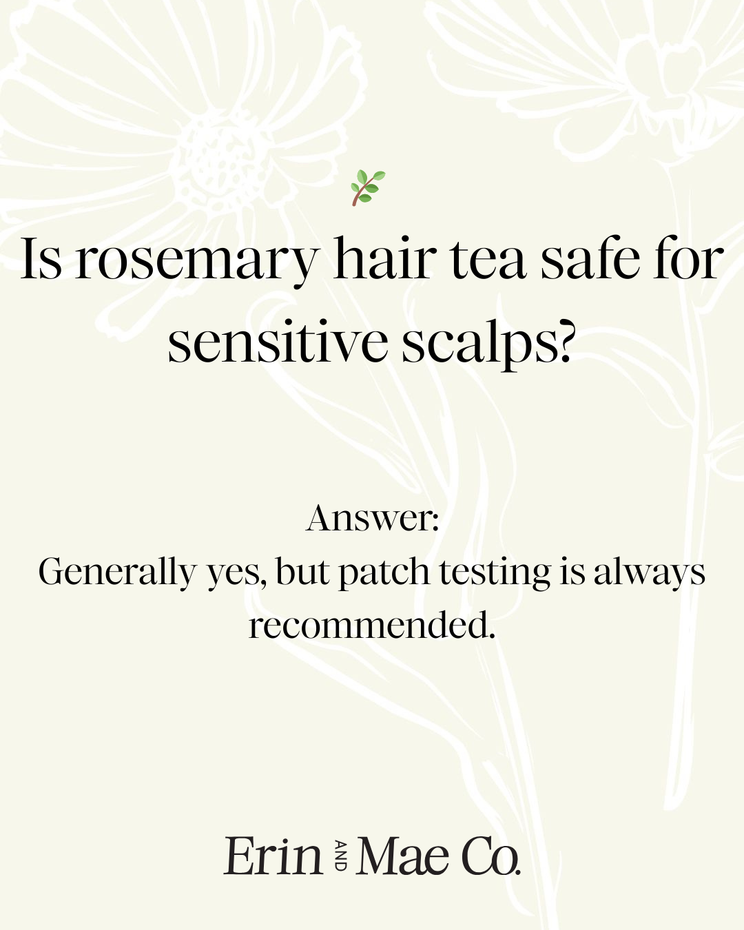 Rosemary Hair Tea Rinse + Mermaid Spray, Scalp Reset Duo - Complete Scalp Ritual