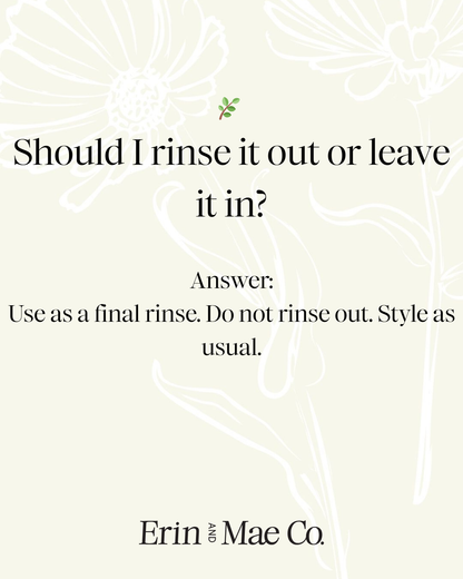 Rosemary Hair Tea Rinse + Mermaid Spray, Scalp Reset Duo - Complete Scalp Ritual