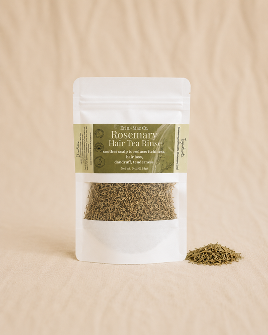 Rosemary Hair Tea Rinse: Natural Hair Growth And Soothing Scalp Treatment