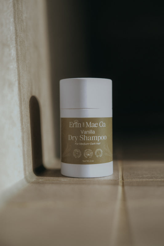 Organic Dry Shampoo — Light & Medium/Dark Shades | Erin & Mae Co.