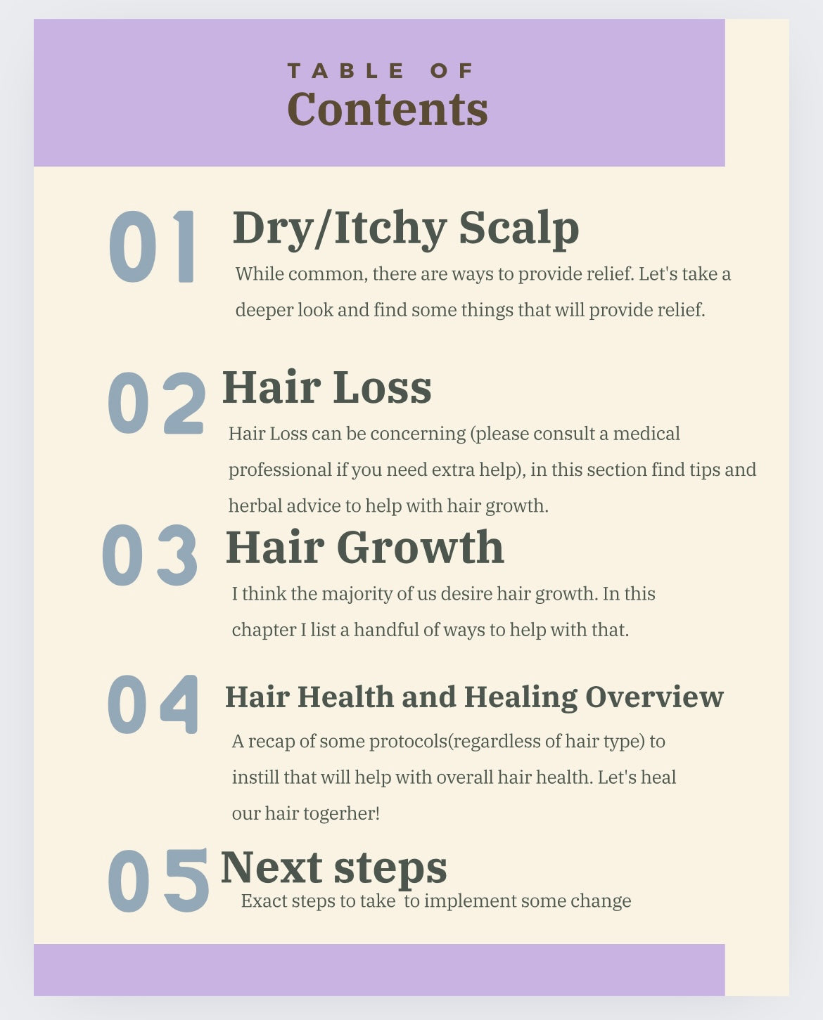 Holistic Healthy Hair Life