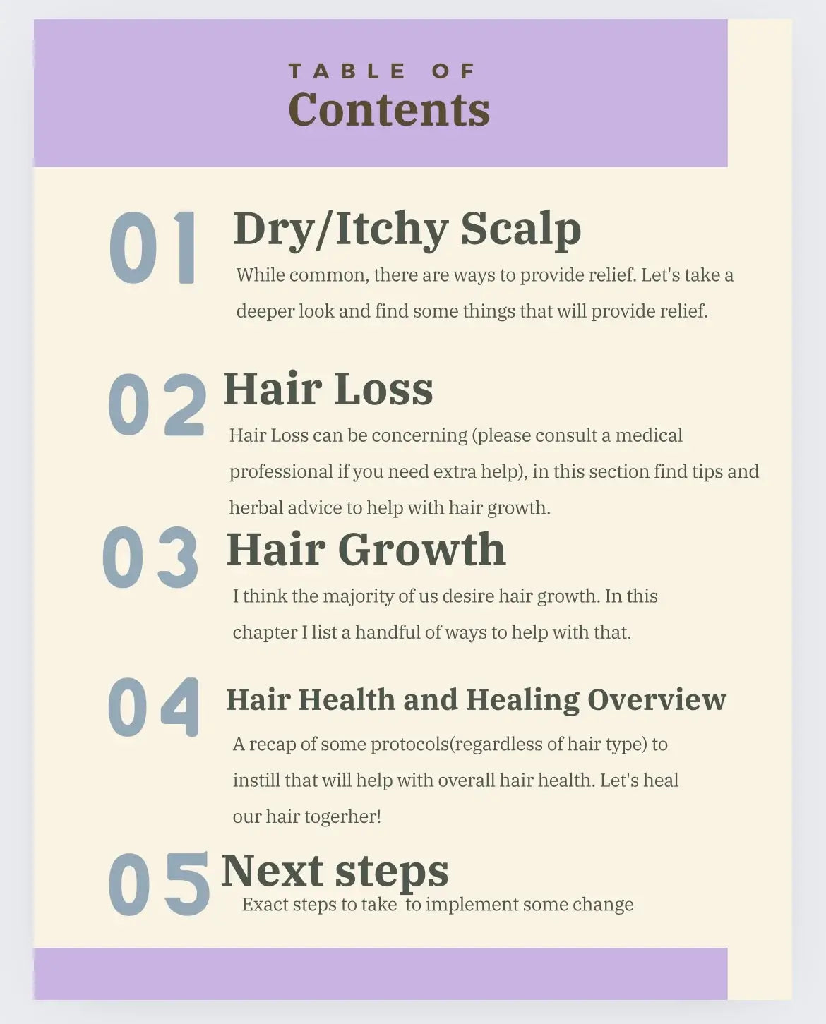 Holistic Healthy Hair Life